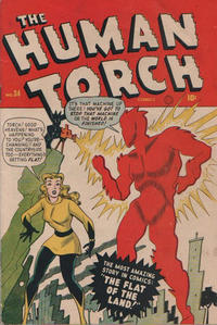 Cover Thumbnail for The Human Torch (Superior, 1948 series) #34