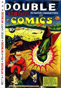 Cover for Double Comics (Gilberton, 1940 series) #1940 [Masked Marvel]