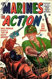 Cover Thumbnail for Marines in Action (Marvel, 1955 series) #4