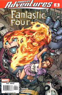 Cover for Marvel Adventures Fantastic Four (Marvel, 2005 series) #4