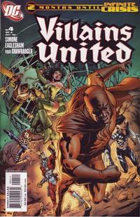 Cover Thumbnail for Villains United (DC, 2005 series) #4