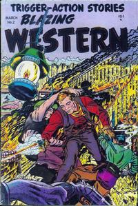 Cover Thumbnail for Blazing Western (Timor, 1954 series) #2