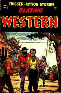 Cover Thumbnail for Blazing Western (Timor, 1954 series) #3