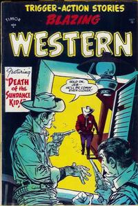 Cover Thumbnail for Blazing Western (Timor, 1954 series) #4