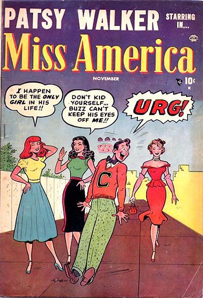 Cover for Miss America Magazine (Marvel, 1944 series) #v7#42 [75]