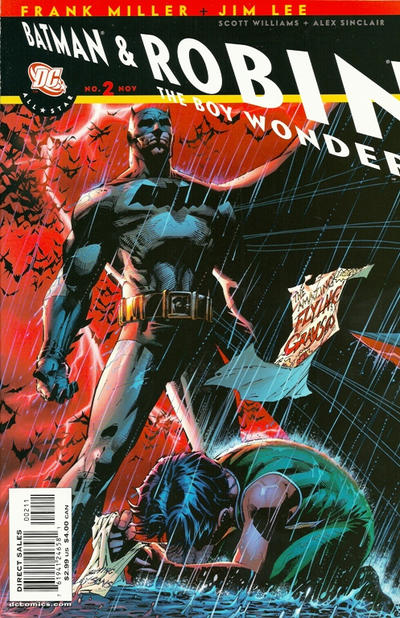 Cover for All Star Batman & Robin, the Boy Wonder (DC, 2005 series) #2 [Jim Lee / Scott Williams Cover]