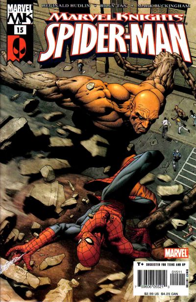Cover for Marvel Knights Spider-Man (Marvel, 2004 series) #15 [Direct Edition]