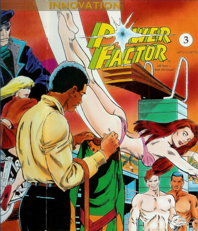Cover for Power Factor (Innovation, 1990 series) #3