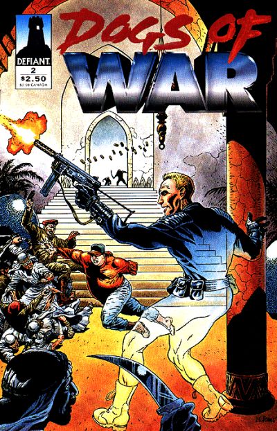Cover for Dogs of War (Defiant, 1994 series) #2