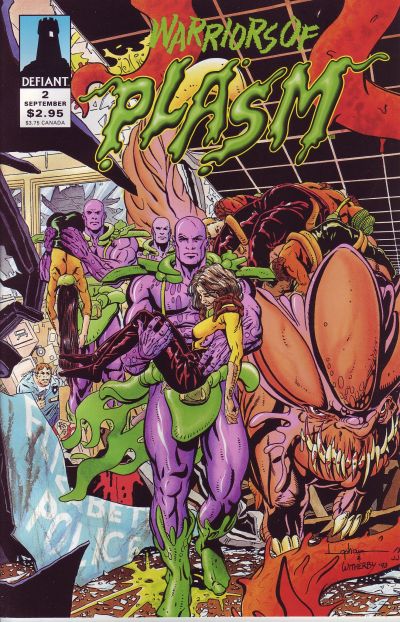 Cover for Warriors of Plasm (Defiant, 1993 series) #2