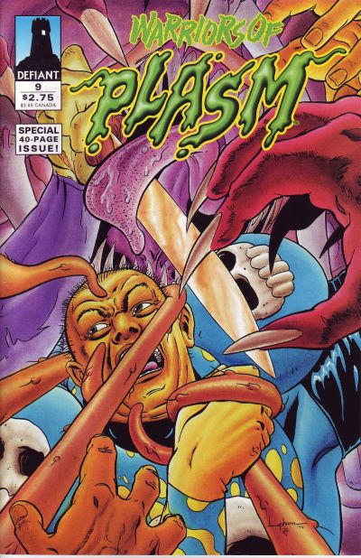 Cover for Warriors of Plasm (Defiant, 1993 series) #9