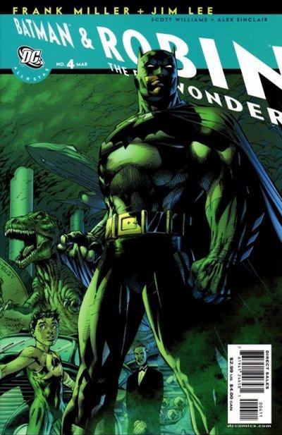 Cover for All Star Batman & Robin, the Boy Wonder (DC, 2005 series) #4 [Jim Lee / Scott Williams Cover]