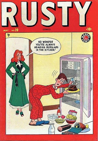 Cover for Rusty Comics (Marvel, 1947 series) #20