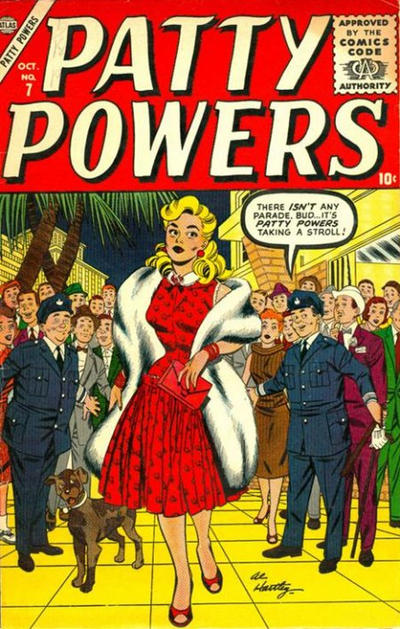 Cover for Patty Powers (Marvel, 1955 series) #7