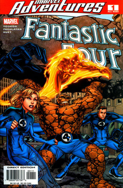 Cover for Marvel Adventures Fantastic Four (Marvel, 2005 series) #1