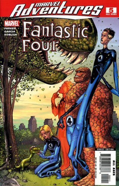 Cover for Marvel Adventures Fantastic Four (Marvel, 2005 series) #5