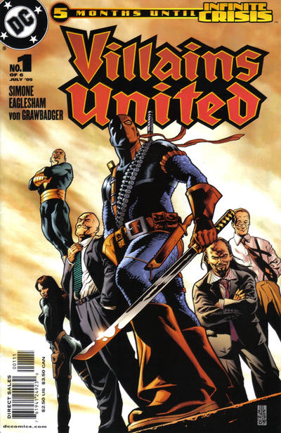 Cover for Villains United (DC, 2005 series) #1 [First Printing]