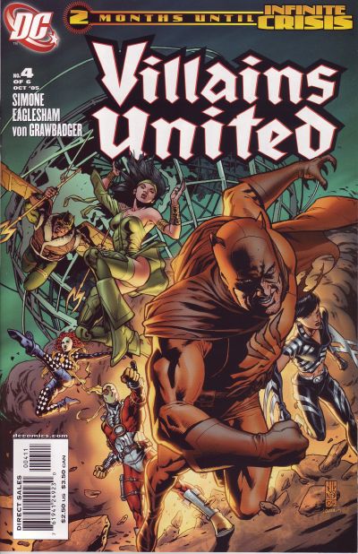 Cover for Villains United (DC, 2005 series) #4