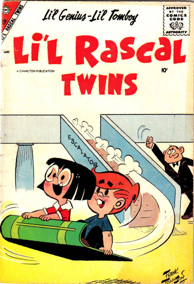 Cover for Li'l Rascal Twins (Charlton, 1957 series) #10