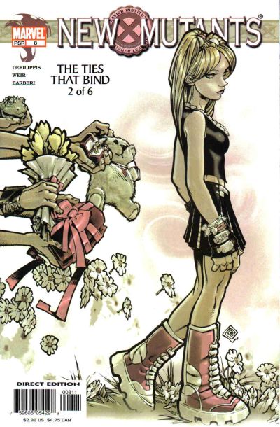 Cover for New Mutants (Marvel, 2003 series) #8