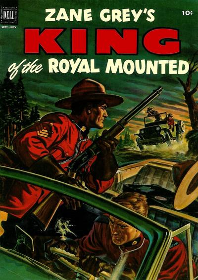 Cover for King of the Royal Mounted (Dell, 1952 series) #9