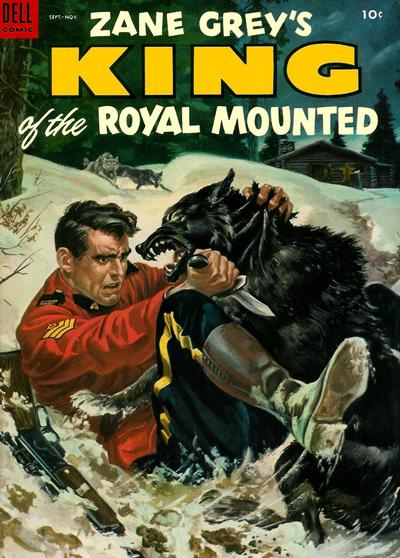 Cover for King of the Royal Mounted (Dell, 1952 series) #13