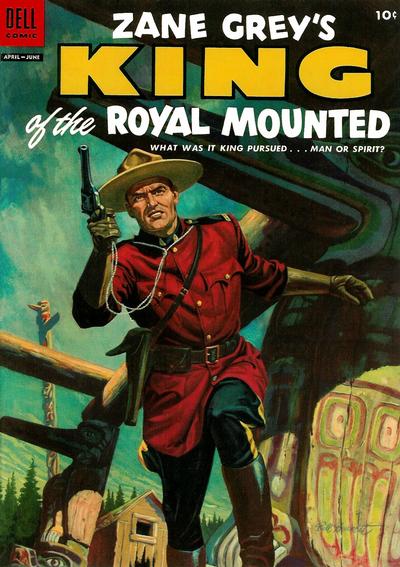 Cover for King of the Royal Mounted (Dell, 1952 series) #19