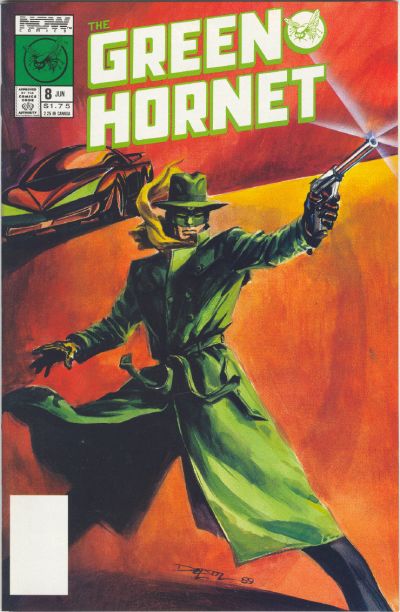 Cover for The Green Hornet (Now, 1989 series) #8 [Direct]