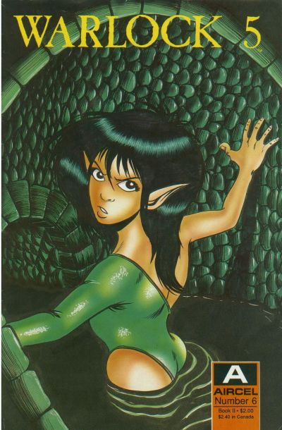 Cover for Warlock 5 Book II (Malibu, 1989 series) #6