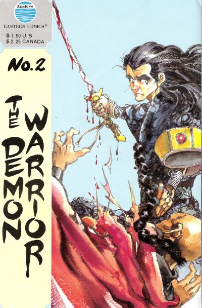 Cover for The Demon Warrior (Eastern Comics, 1987 series) #2