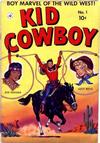 Cover for Kid Cowboy (Ziff-Davis, 1950 series) #1