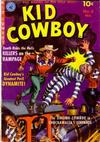 Cover for Kid Cowboy (Ziff-Davis, 1950 series) #5