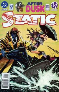 Cover Thumbnail for Static (DC, 1993 series) #24 [Direct Sales]