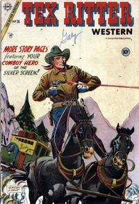 Cover Thumbnail for Tex Ritter Western (Charlton, 1954 series) #26