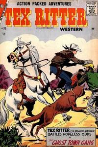 Cover Thumbnail for Tex Ritter Western (Charlton, 1954 series) #36