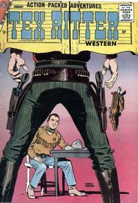 Cover for Tex Ritter Western (Charlton, 1954 series) #39