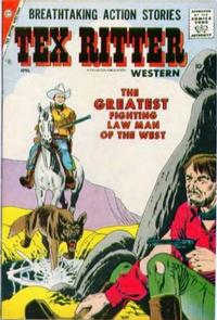 Cover Thumbnail for Tex Ritter Western (Charlton, 1954 series) #40