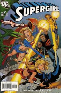 Cover Thumbnail for Supergirl (DC, 2005 series) #2 [Direct Sales - Ian Churchill / Norm Rapmund Cover]