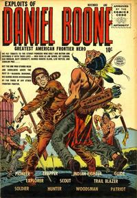 Cover for Exploits of Daniel Boone (Quality Comics, 1955 series) #1