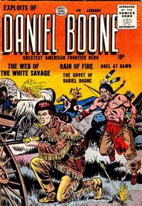 Cover for Exploits of Daniel Boone (Quality Comics, 1955 series) #2