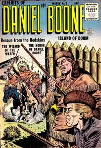 Cover Thumbnail for Exploits of Daniel Boone (Quality Comics, 1955 series) #3