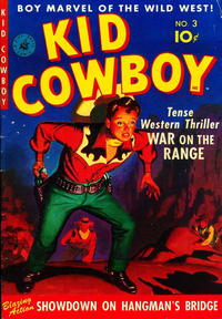 Cover Thumbnail for Kid Cowboy (Ziff-Davis, 1950 series) #3