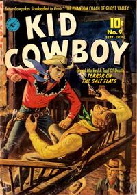 Cover Thumbnail for Kid Cowboy (Ziff-Davis, 1950 series) #9