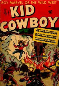 Cover Thumbnail for Kid Cowboy (St. John, 1953 series) #11