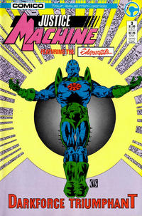 Cover Thumbnail for Justice Machine Featuring The Elementals (Comico, 1986 series) #3 [Direct]