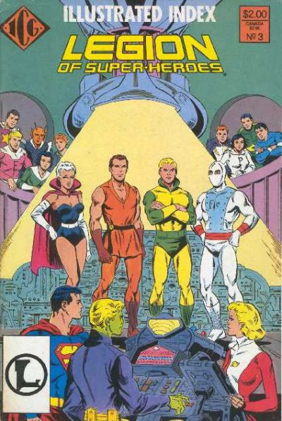Cover for The Official Legion of Super-Heroes Index (Independent Comics Group, 1986 series) #3