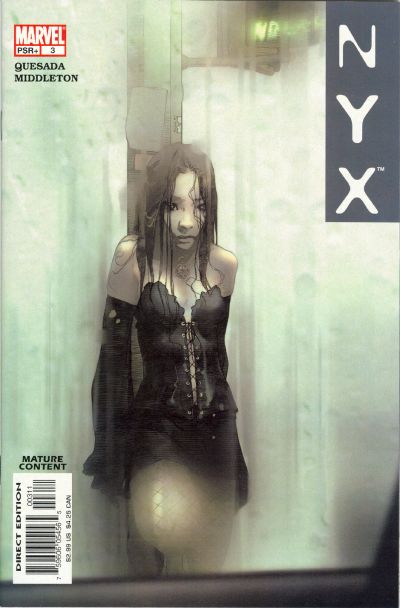 Cover for NYX (Marvel, 2003 series) #3