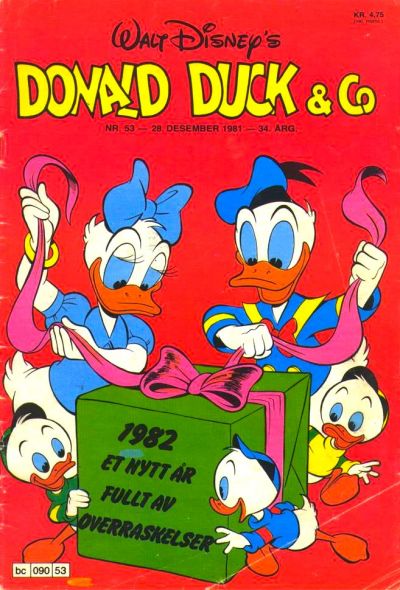 Cover for Donald Duck & Co (Hjemmet / Egmont, 1948 series) #53/1981