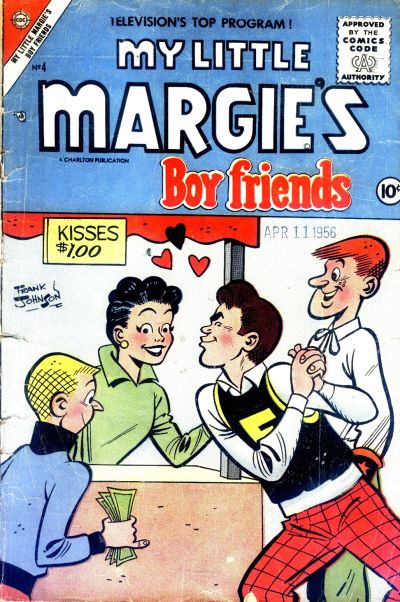 Cover for My Little Margie's Boy Friends (Charlton, 1955 series) #4