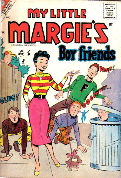 Cover for My Little Margie's Boy Friends (Charlton, 1955 series) #7
